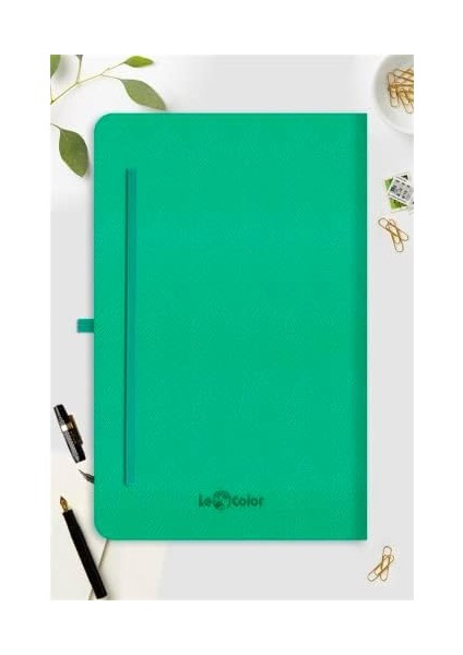 Color Tarihsiz Klasik Defter Rec Note 13X21 Çizgili Yeşil Desenli fiyatları