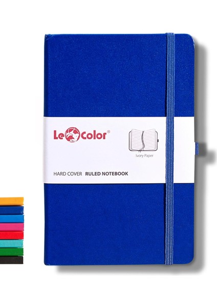 Color Tarihsiz Klasik Defter Rec Note 13X21 Çizgili Lacivert