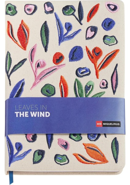 Defter Mr A5 Kabartma Yaprak Desen