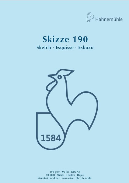 60 127 434 Hahnemühle Eskiz Blok A3