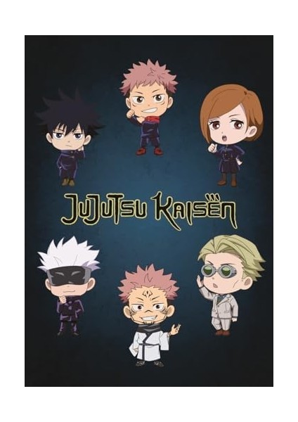 Şeyler Jujutsu Kaisen Not Defteri