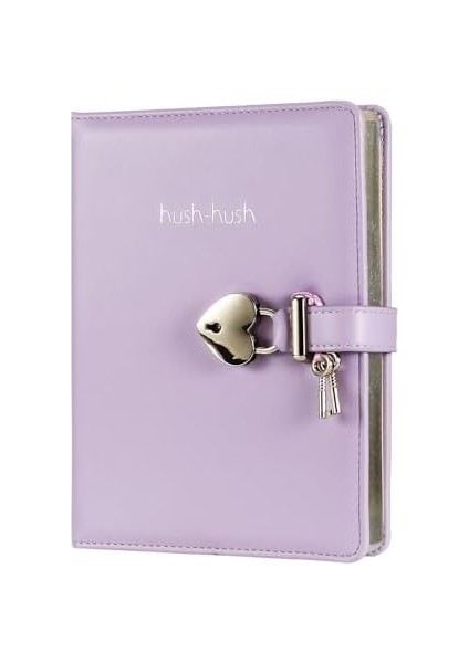 Hush Pastel Kilitli Defter ve Kalem Çantası Seti