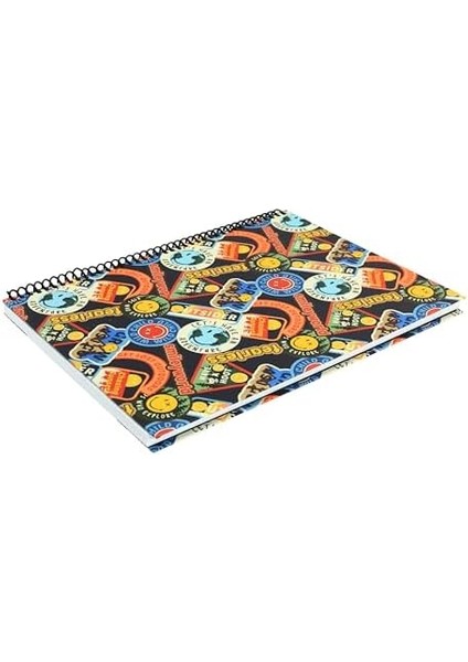 Smiley 18,5X25,5 100 Yaprak Kareli (Sert Kapak)