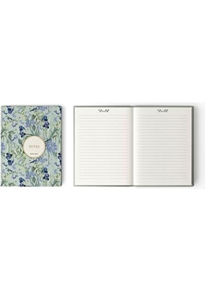 Ciltli Çizgili Notebook, Defter, Not Defteri, Sert Kapak, A5 Boyut - No:3