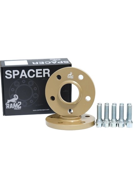 Ram2 Project 4X100 60,1 15MM Bronz Spacer