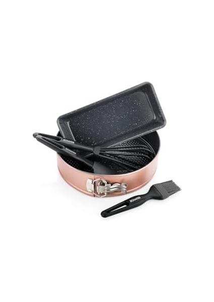 Ariana Kek Kalıbı+Pasta Seti 5 Parça-Rosegold fiyatları