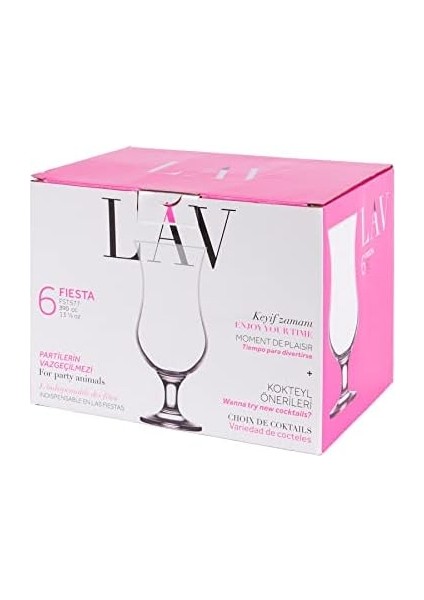 Fiesta 6'lı Kokteyl Bardağı