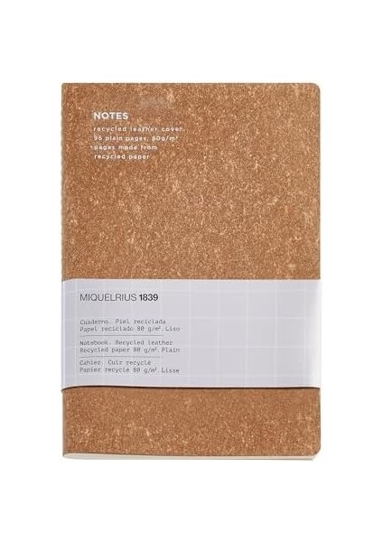 Defter Mr A5 Düz Deri Kapakli