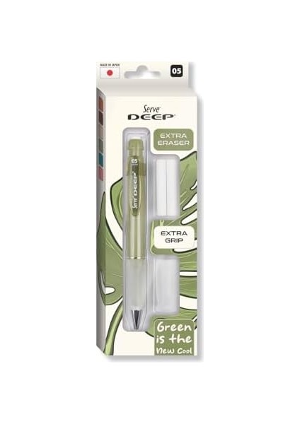 Deep Klm & Grıp & Sılgı Yedeklı Set 05MM Yaprak Yesılı