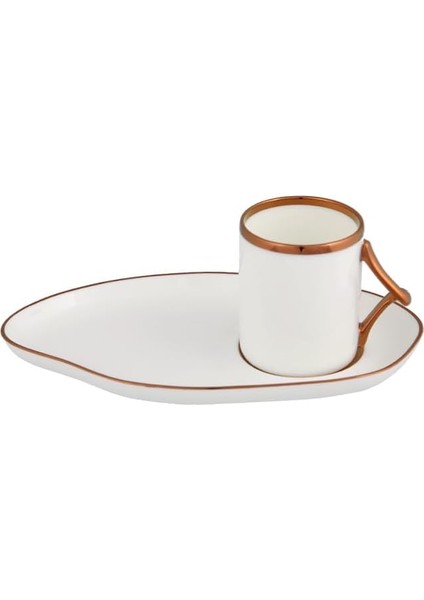 Limoges Bronz 2 Kişilik Kahve Takımı 85CC
