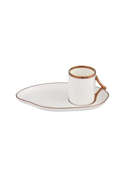 Limoges Bronz 2 Kişilik Kahve Takımı 85CC