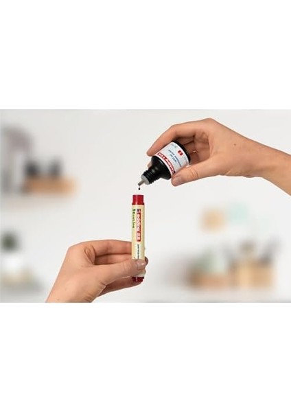 Ecoline Red 1,5-3 Mm, 6'lı Set Kalıcı Markör 21