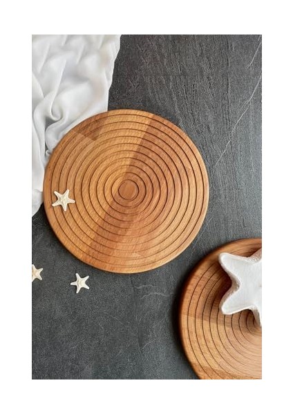 Wood - Ahşap Eksen Serisi Doğal Kayın Ağacından Sunum Tahtası modelleri