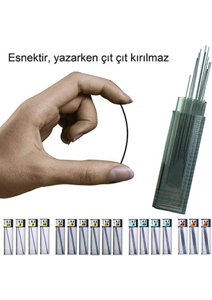 Leader Uç 0,5mm 12 Tüp 2b