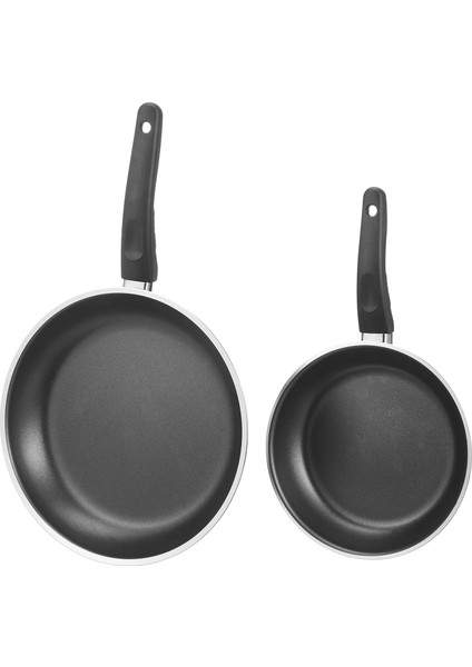 Kavalkad - Frying Pan Set Of 2 Black, Siyah
