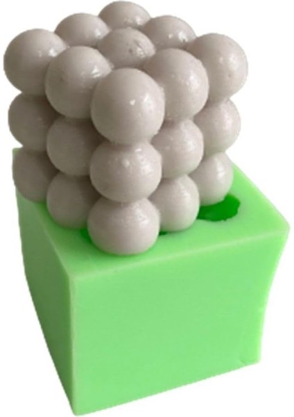 Bubble Şeklinde Silikon Kokulu Taş ve Mum Kalıbı 4X4X4 cm DOP13763093IGO
