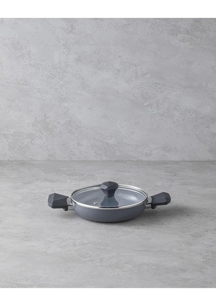 Home Prego Cerawell Kapaklı Sahan 20 cm Gri