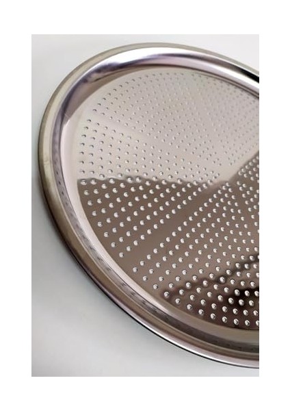 Home Paslanmaz Çelik Pizza Tepsisi,delikli Lahmacun ve Pizza Tavası,fırın Tepisisi (36 Cm) fiyatları