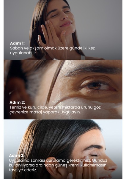Göz Altı Aydınlatıcı Krem 20ml - Koyu Halka Ve Şişlik Karşıtı Nemlendirici Vegan (TRANEKSAMİK ASİT)