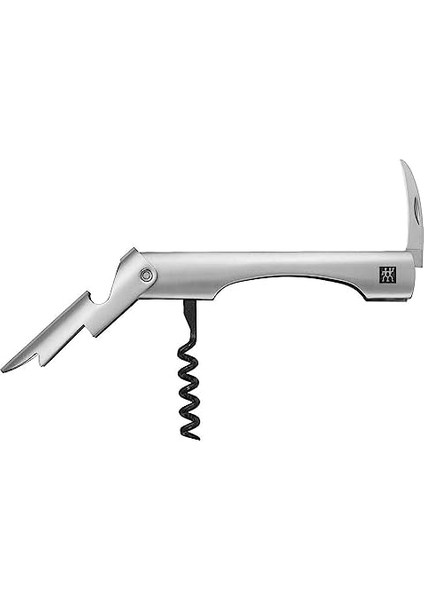 Sommelier Garson Tipi Tirbuşon, Paslanmaz Çelik, Metalik Gri modelleri