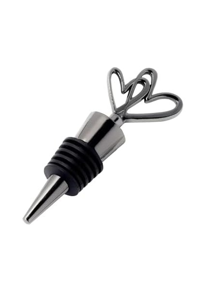 Çift Kalpli Yeniden Kullanılabilir Dekoratif Yağ Içecek ve Şarap Şişesi Tıpası fiyatları