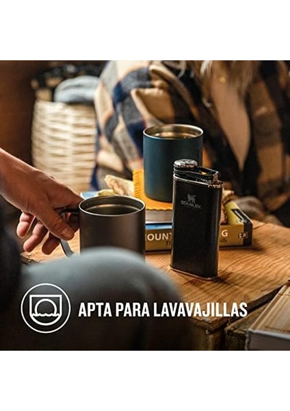 Klasik Paslanmaz Çelik Cep Matarası, 0.23 Lt modelleri