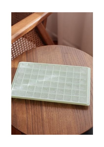 Buz Kalıbı, 60 Bölmeli Kare Buzluk, Sunumluk Buzluk Kalıp (Yeşil) fiyatları