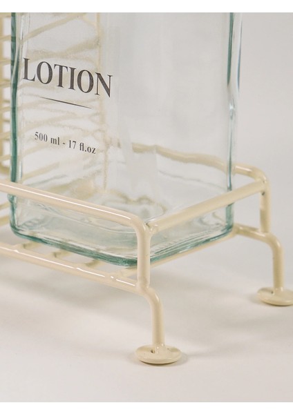 Gustea Standlı ve Ikili Sıvı Sabunluk - Bej fiyatları