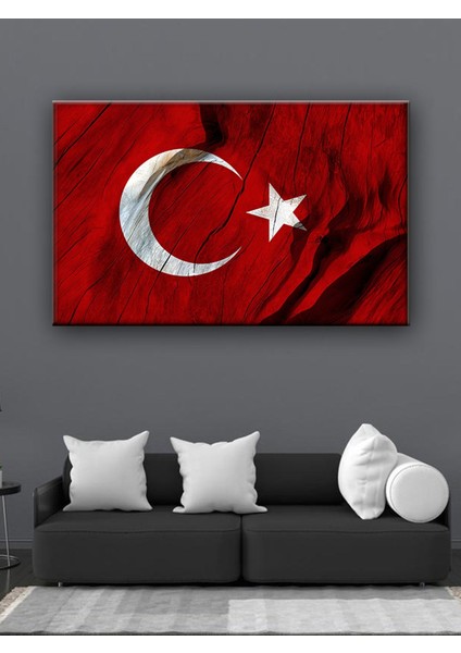 Türk Bayrağı (Ay Yıldız)-Led-Işıklı Seri