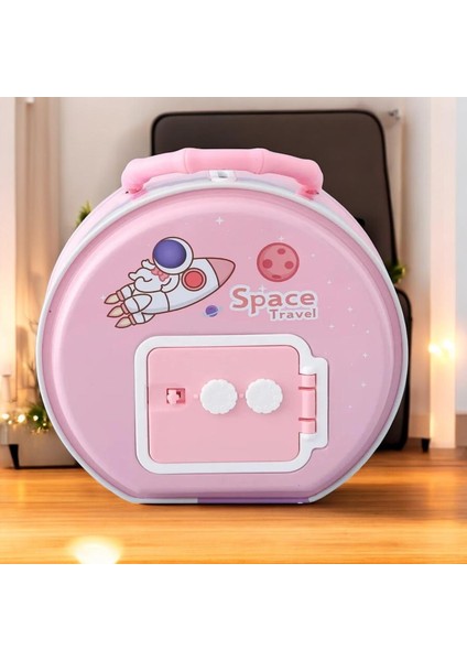 Kawaii Uzay Seyahati Astronot Şifreli Kumbara fırsatları
