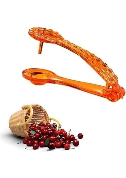 Kolay Zeytin ve Vişne Çekirdeği Çıkarma Aleti Aparatı