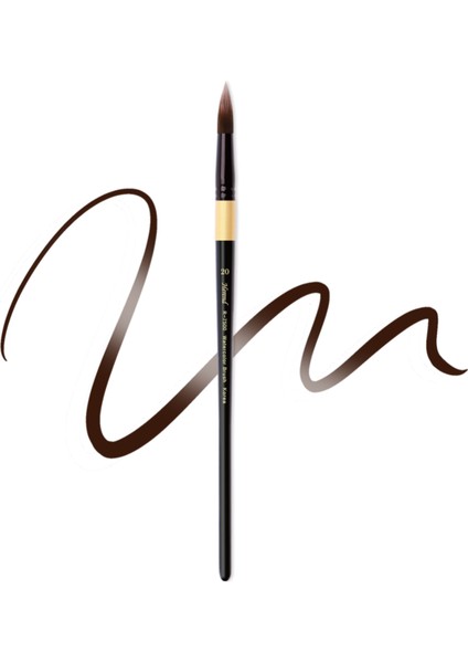 R 7500 Sentetik Liner Brush #1