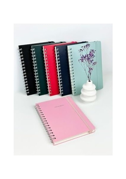 Bene Spiralli Premium Sert Kapak Defter, 21X29,7 Cm, Çizgili