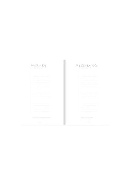 Color 17X24 Keten Noktalı Bullet Journal Defter Denizatı