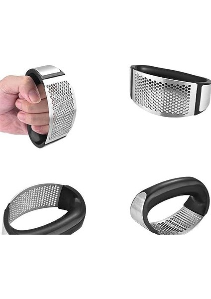 Sarımsak Ezici Paslanmaz Çelik Garlic Press