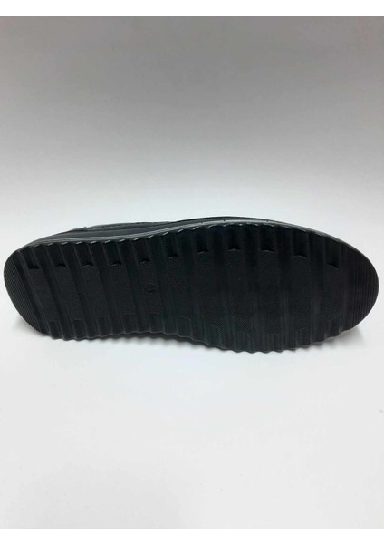 Deri Siyah Bağcıksız Rahat Taban Erkek Ayakkabı C-78163BMSA fırsatları