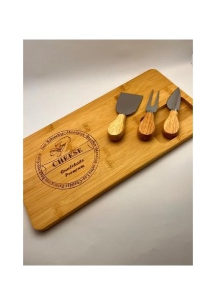 Büro Ev Ofis Mutfağı İçin Ahşap Bambu Peynir Sunum Kesme Tahtası indirimleri