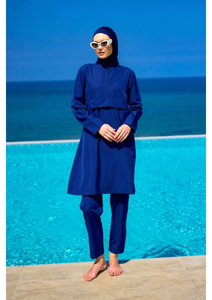 Tam Kapalı Tesettür Mayo 3 Parça Takım A2503-2 fiyatları