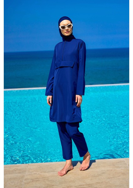 Tam Kapalı Tesettür Mayo 3 Parça Takım A2503-2 modelleri