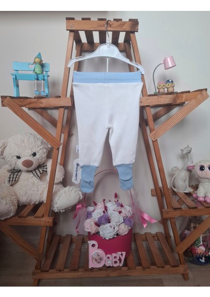 Prince & Princess Kız ve Erkek Bebek Çoraplı Penye Pantolon fiyatları