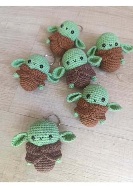 Hediyelik Uzaylı Yoda Anahtarlık modelleri
