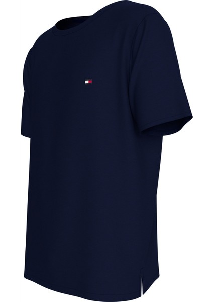 Crew Neck Slub Tee Erkek Mavi T-Shirt - UM0UM03527 fiyatları