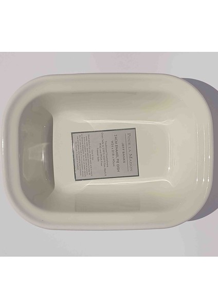 Emaye Fırın Kabı W:24 x D:18 x H:5 cm fiyatları