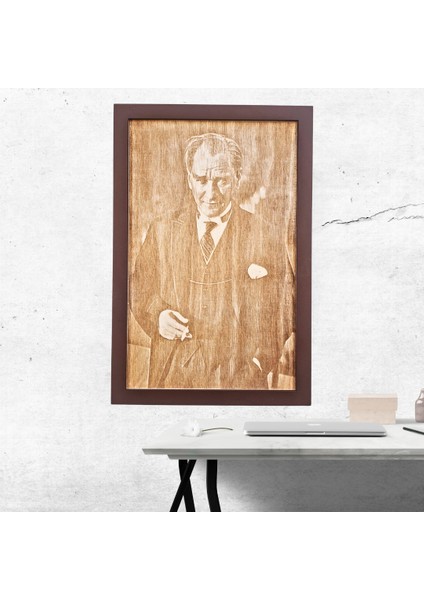 Ahşap Atatürk Portresi-5