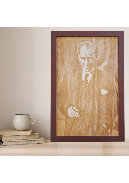 Ahşap Atatürk Portresi-5