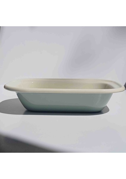 Emaye Fırın Kabı W:24 x D:18 x H:5 cm
