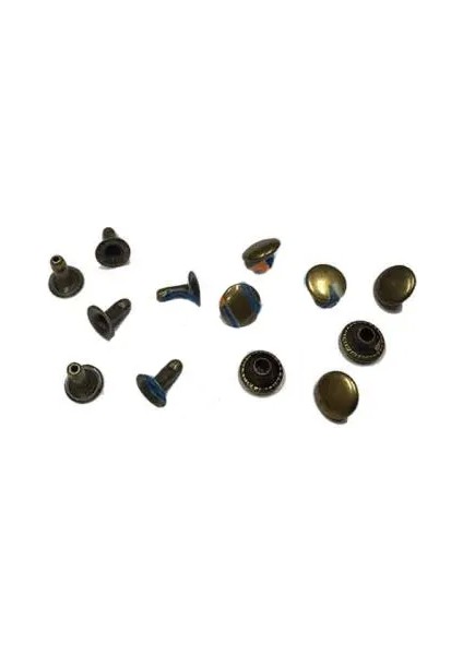 Rivet Perçin - 9mm, Antik, 1000 Adet