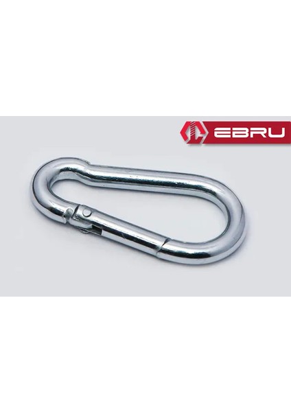 Yaylı Karabina, Çengel, Kanca 5mm - 5 Adet