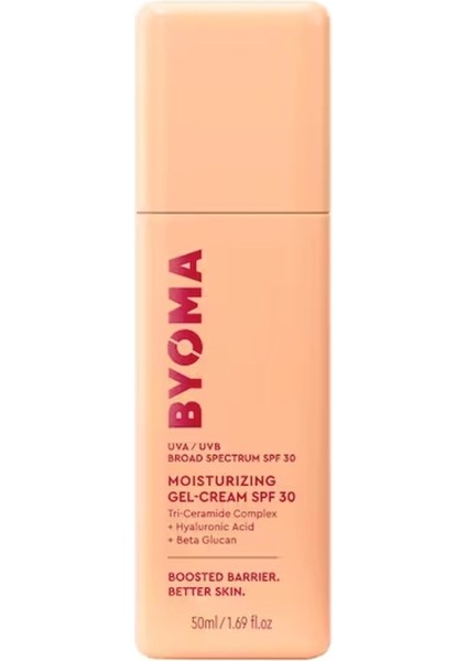 Moisturizer Gel Cream SPF 30 - Güneş Koruyucu Etkili Nemlendirici 50 ml