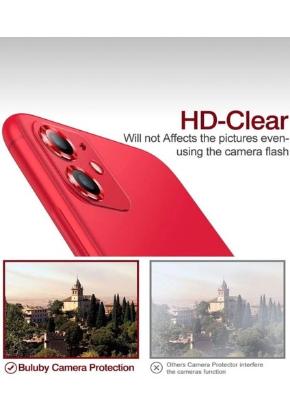 IPHONE 11 / 12 / 12 Mini Uyumlu Tempered Glass Kamera Lens Koruyucu fiyatları